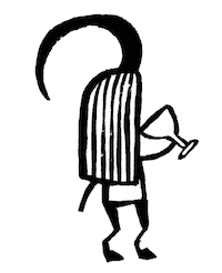 HIISI beer drinking craft beer characters Sticker