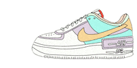 Air Force Shoes Sticker