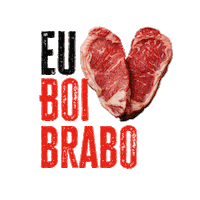 boibrabo carne boibrabo boi brabo shopping da carne Sticker