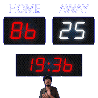 25 Away Sticker