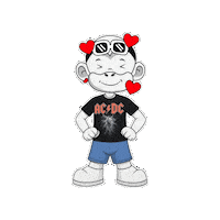 Rock And Roll Sticker by Zhot