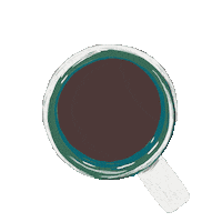 Coffee Mushroom Sticker by Mālama Mushrooms