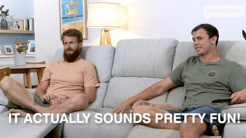 Fun Watching Tv GIF by Gogglebox Australia