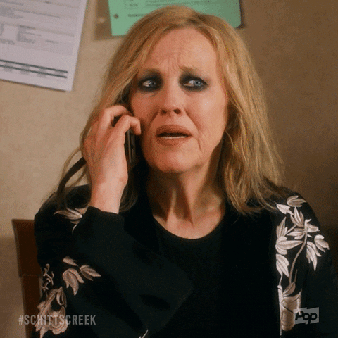 catherine o'hara yes GIF by Schitt's Creek