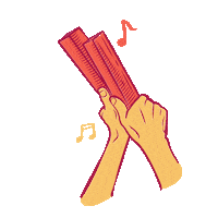 Cacau Matraca Sticker