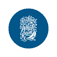 rocklandwhiterum rum white rum rockland Sticker