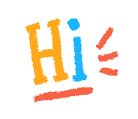 Lins Hello Sticker