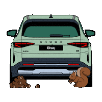 Space Chill Sticker by Skoda Singapore