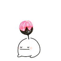 blossoming cherry blossom Sticker by Yoyo The Ricecorpse