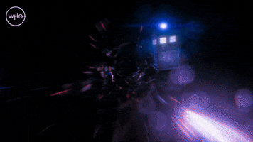 time travel tardis GIF by Doctor Who