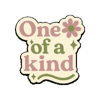 One Of A Kind Sticker by NZ Collab