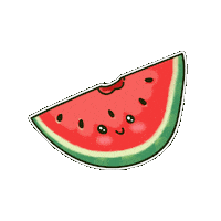 Fruit Watermelon Sticker