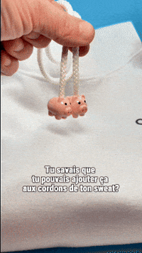 Pig Satisfying GIF by Hoodie Charms