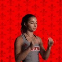 Track Field Go Cards GIF by Louisville Cardinals