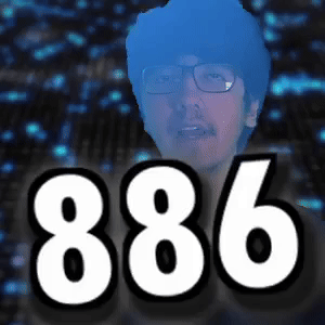 886