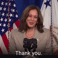 Kamala Harris Thank You GIF by The Democrats
