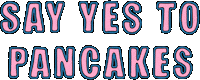 Pancake Day Pancakes Sticker by Poppy Deyes