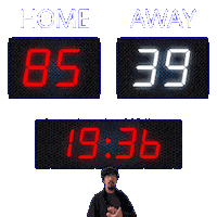 39 Away Sticker