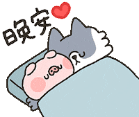 Good Night Sleep Sticker