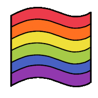 carollyneoliveira pride lgbt bandeira orgulho Sticker