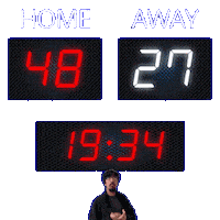 27 Away Sticker