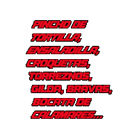 makkila food comida aperitivo vermu Sticker