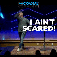 scared not afraid GIF by Coastal Church