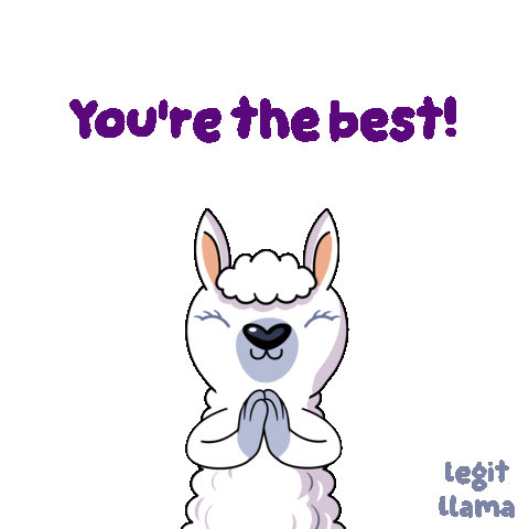 Sheep Youre The Best Sticker by VeeFriends