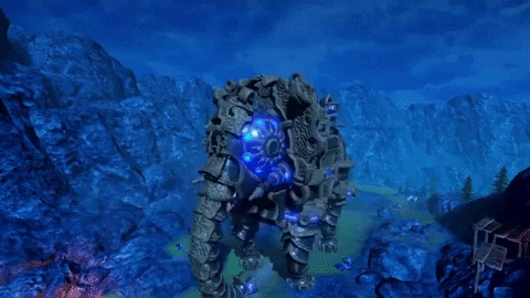 mckennakrebs giphygifmaker hyrule warriors age of calamity divine beast GIF