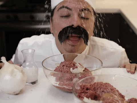 Slow Motion Cooking GIF by GIPHY Studios 2021