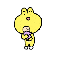Baby Love Sticker by moreparsley