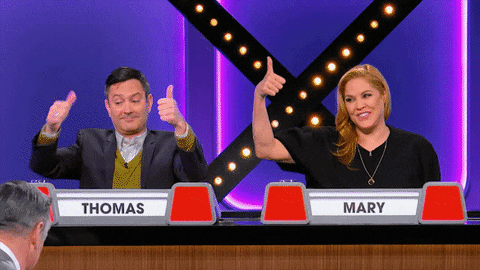 Game Show Thumbs Up GIF by ABC Network