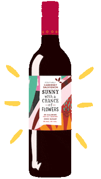 sunnywines wine happy hour red wine wine time Sticker