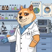 Shiba Inu Vaccine GIF by Doge Pound