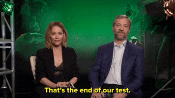 That's The End Of Our Test