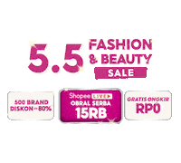 Beauty Promo Sticker by Shopee Indonesia
