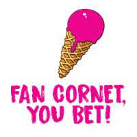 telekomromania ice cream gelato telekom ice cream lover Sticker
