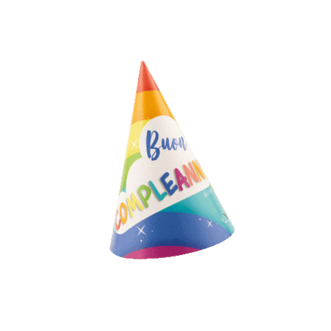 GiviItalia giphyupload party rainbow birthday Sticker