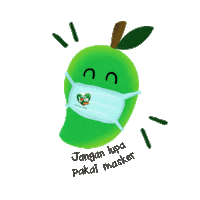 Mask Fruit Sticker by Original Love Juice