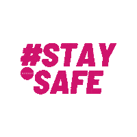 Kitsui stay safe kitsui Sticker