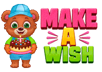 Celebrate Happy Birthday Sticker by Lucas and Friends by RV AppStudios