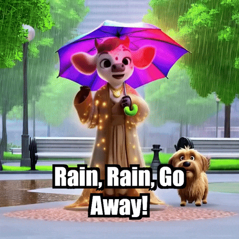 Go Away Rain GIF by Moosiahzen