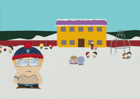 snow school GIF by South Park 