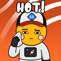 Nervous Heat Wave GIF by Space Riders