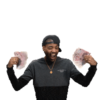 Money Rapper Sticker by PowNed