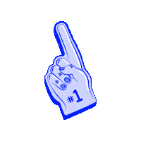 thesitterclub sports fan first number 1 Sticker