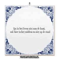 Humor Focus Sticker by Tegelspreuken.nl