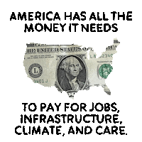 President Biden Money Sticker by Creative Courage