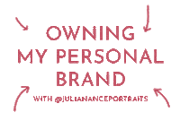 Branding Photoshoot Sticker by Julia Nance Portraits