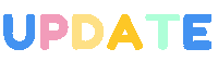 Happy Update Sticker